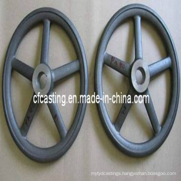 CNC Precision Part Casting Hand Wheel with Stainless Steel